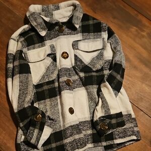 Jason Maxwell Black and White Outerwear/Shacket